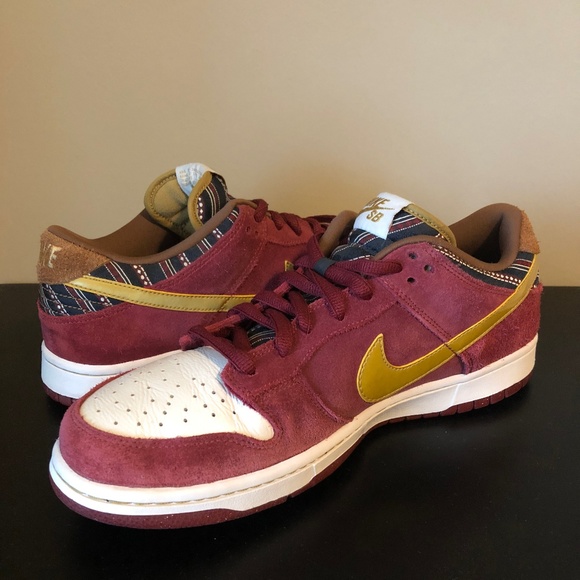 ron burgundy nike sb